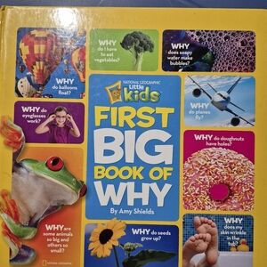 National Geographic Kids First Big Book of Why - Yellow and Blue